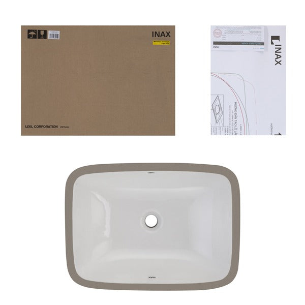 INAX  55x44cm 長方形下嵌臉盆