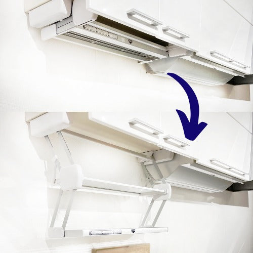 日本 DAYDO Z型下拉收納架｜雙層 60cm