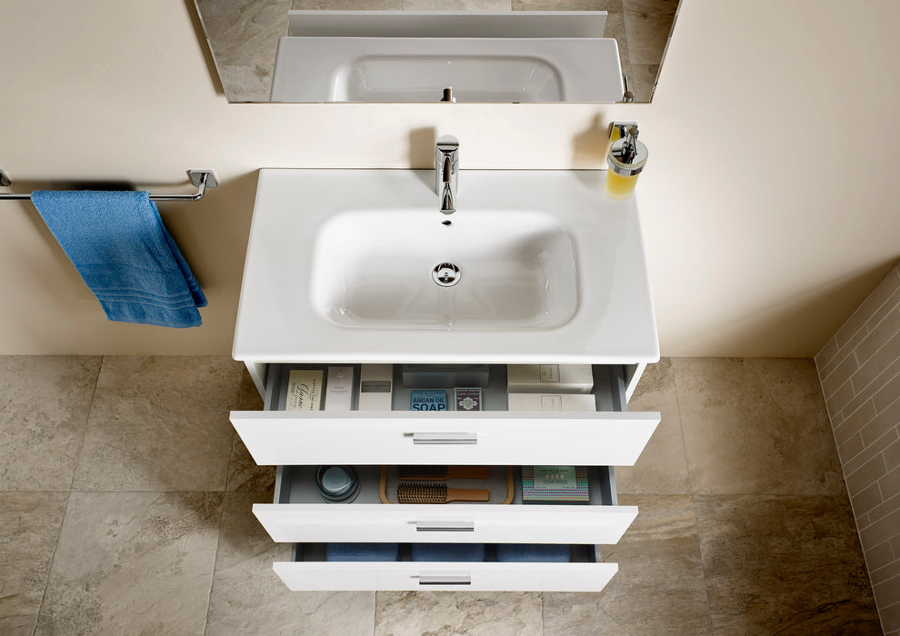 西班牙 Roca Victoria-N 80cm 大檯面式洗手台｜需搭配浴櫃