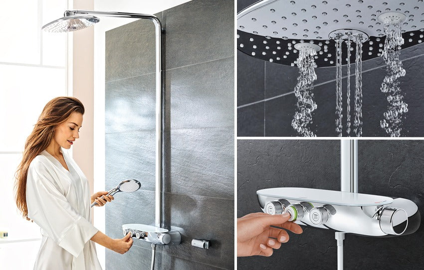 Grohe Rainshower 360 Duo 兩段式恆溫花灑組