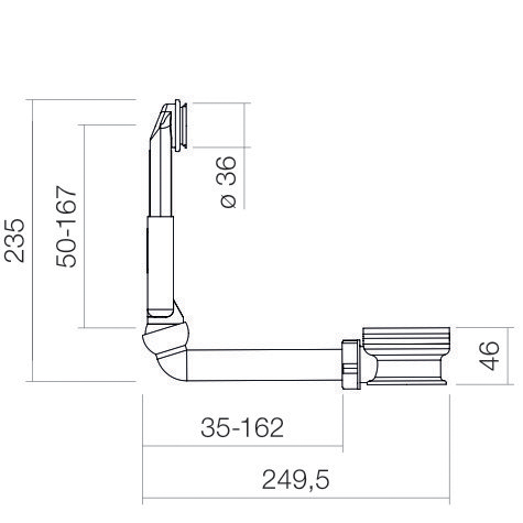 Alape UB.R 585 下嵌式臉盆｜內徑 52.6 x 27.3 cm｜德國製｜搪瓷鋼材質