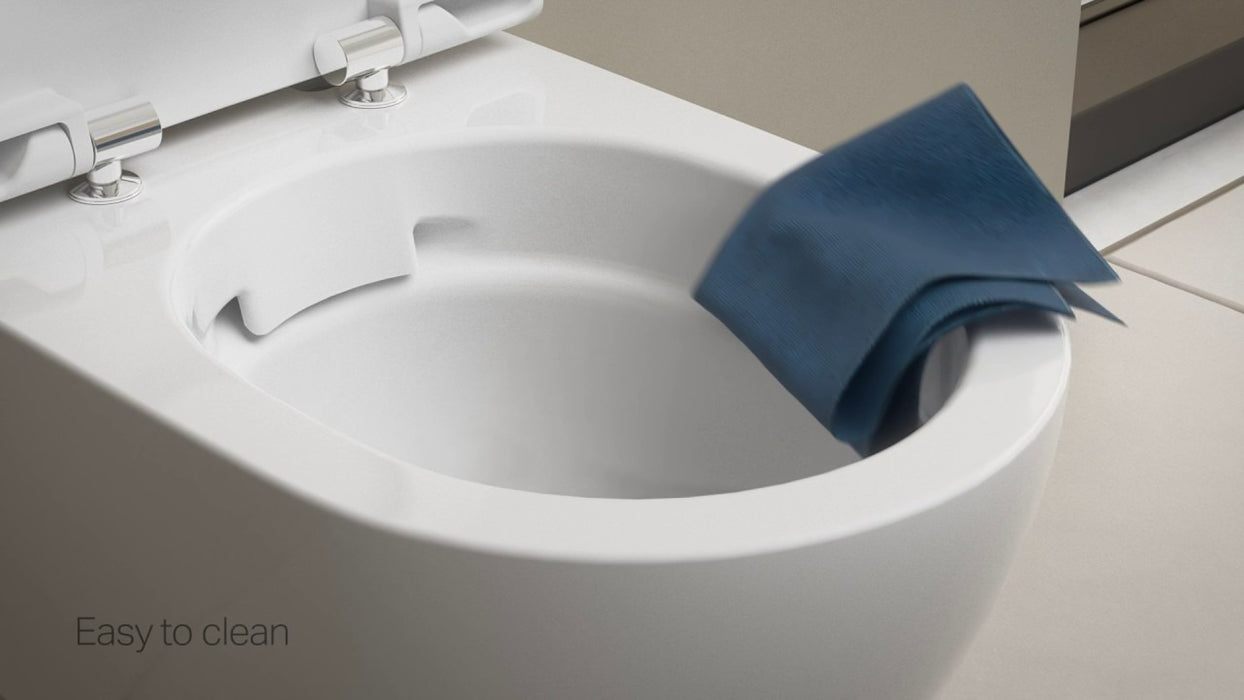 Geberit iCon Rimfree® 壁掛馬桶｜含緩降蓋不含水箱