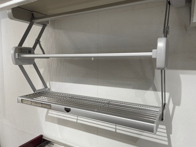 日本 DAYDO Z型下拉收納架｜雙層 60cm