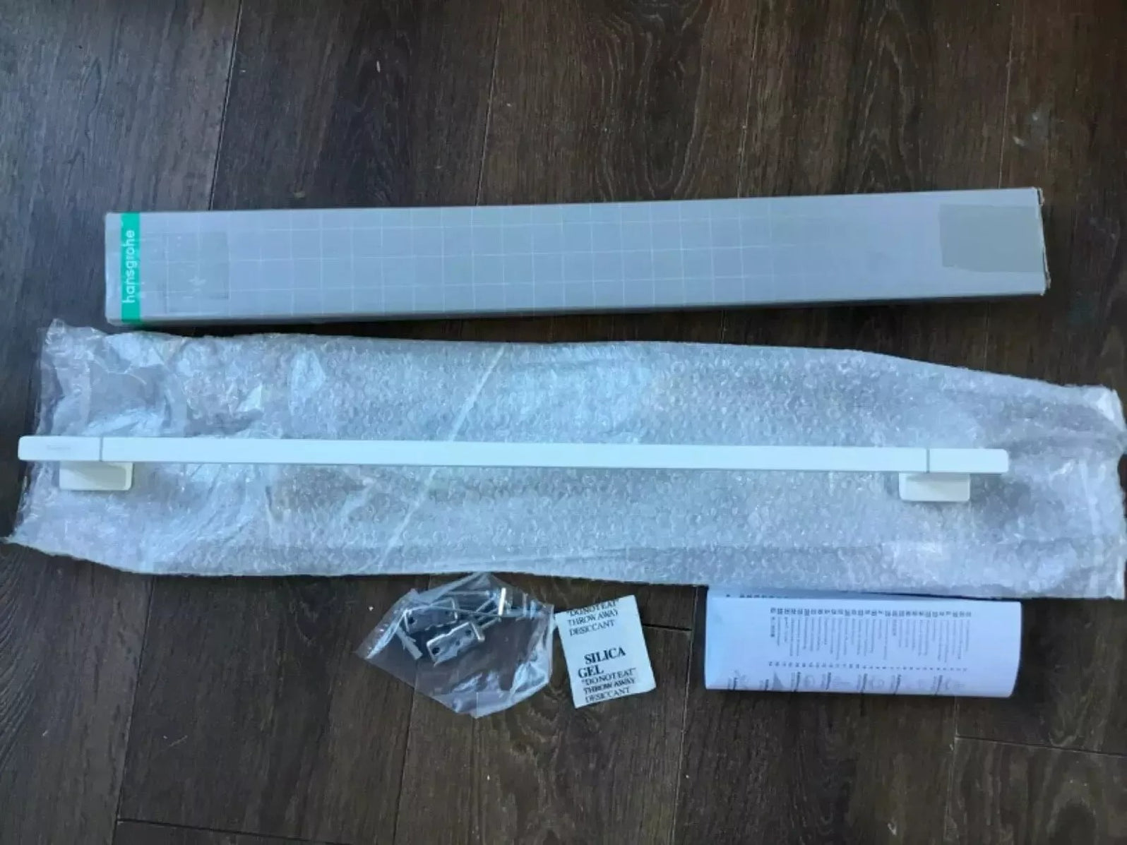 Hansgrohe AddStoris 扶手｜毛巾桿｜毛巾架｜浴巾架｜65cm｜有客製色 41747000 41747340 41747700 ...