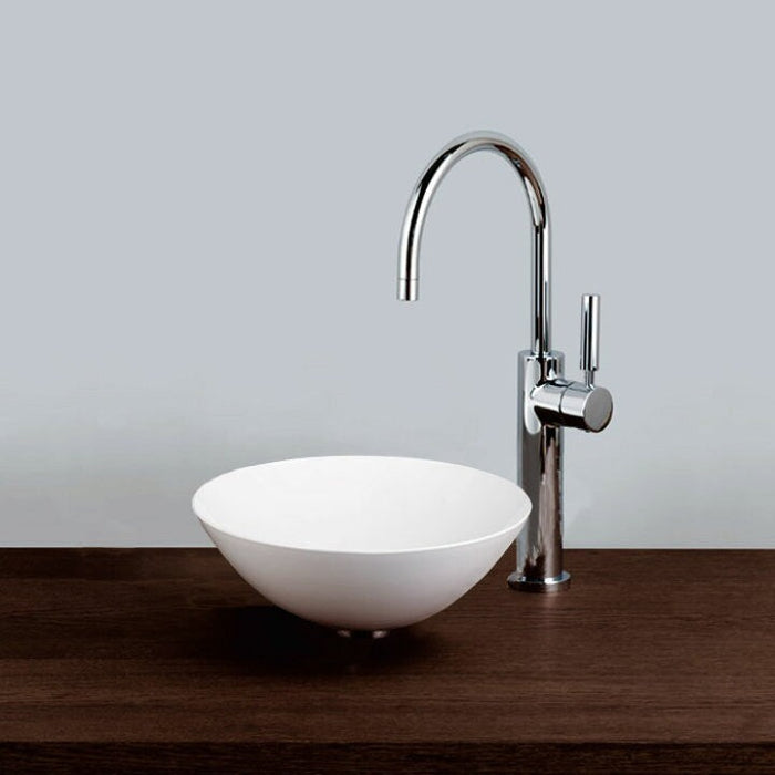 Alape SB.K300.GS 30cm 圓形碗台上盆｜搪瓷鋼材質 - 限台中以北