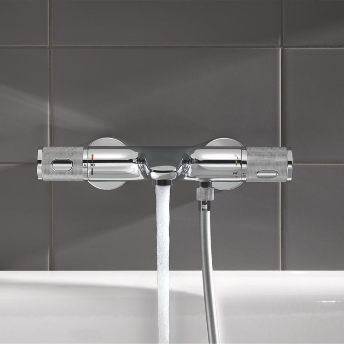 Grohe Grohtherm 1000 P 恆溫龍頭｜雙出水