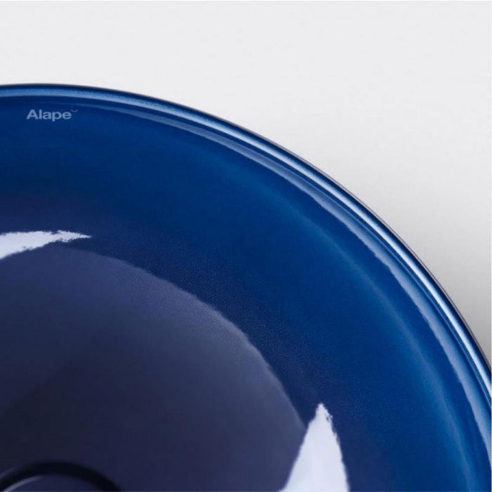 Alape Aqua 圓形碗台上盆｜深沉藍 Deep Blue