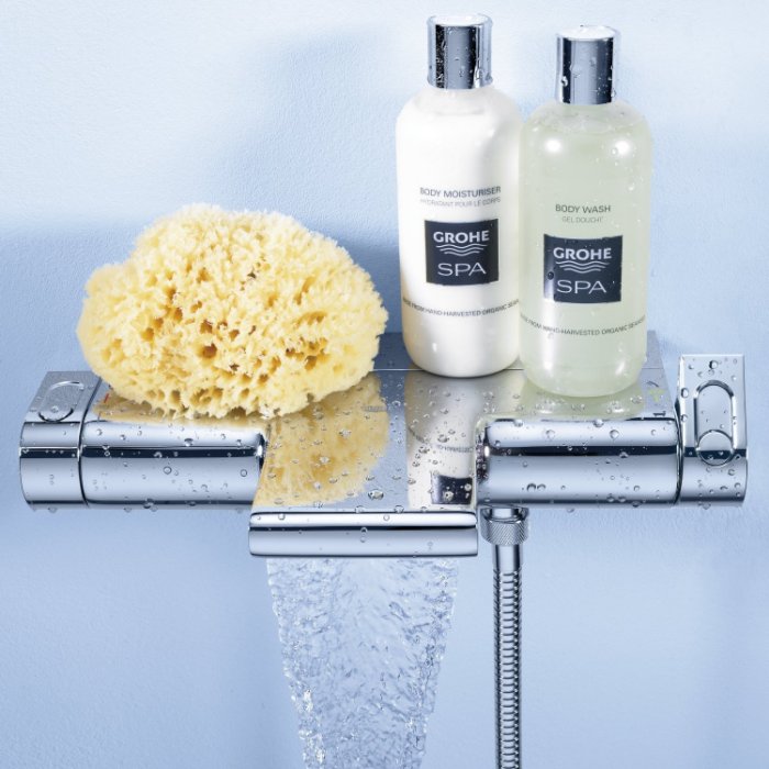 高儀 Grohe 2000 檯面瀑布龍頭 - 沐浴組｜雙出水